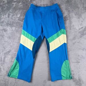 Free Movement FP Free People Colorblock Athletic Pant Jogger Women's Size L Blue